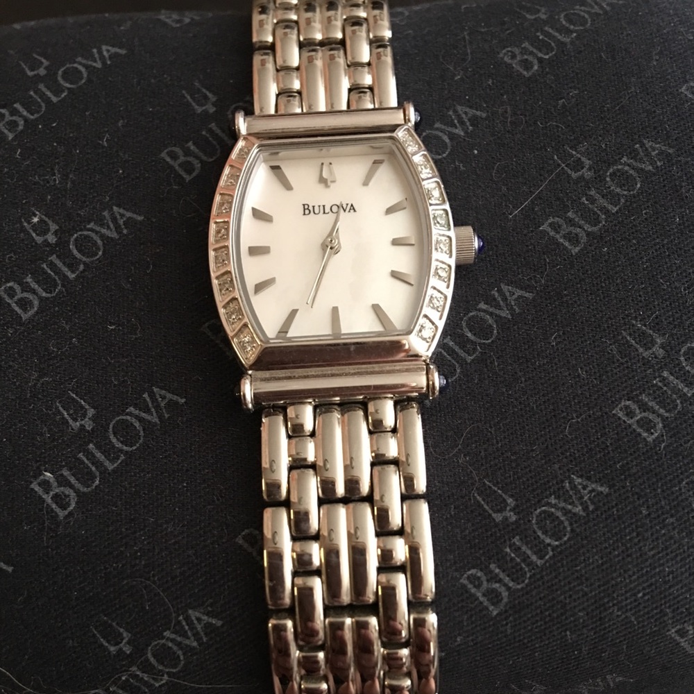 Bulova Diamond Bezel Women’s Watch